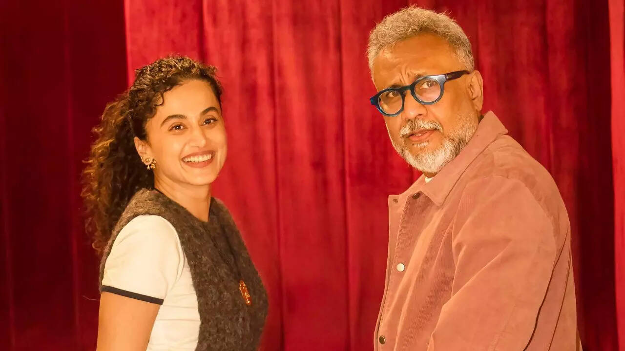 Taapsee and Anubhav Sinha