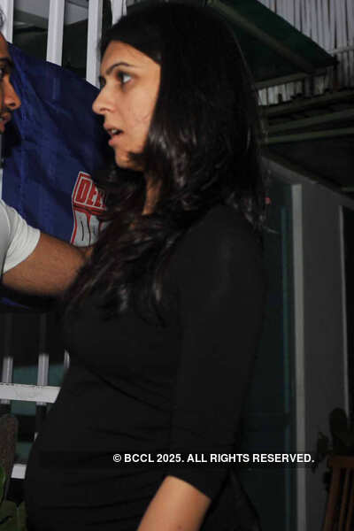 Ashish Nehra's Pune Warriors party