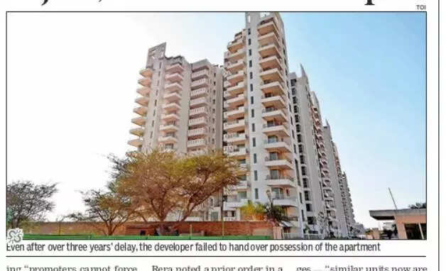 Pay Rs 78L compensation to buyers for delay in Gurgaon&rsquo;s project, Rera tells developer