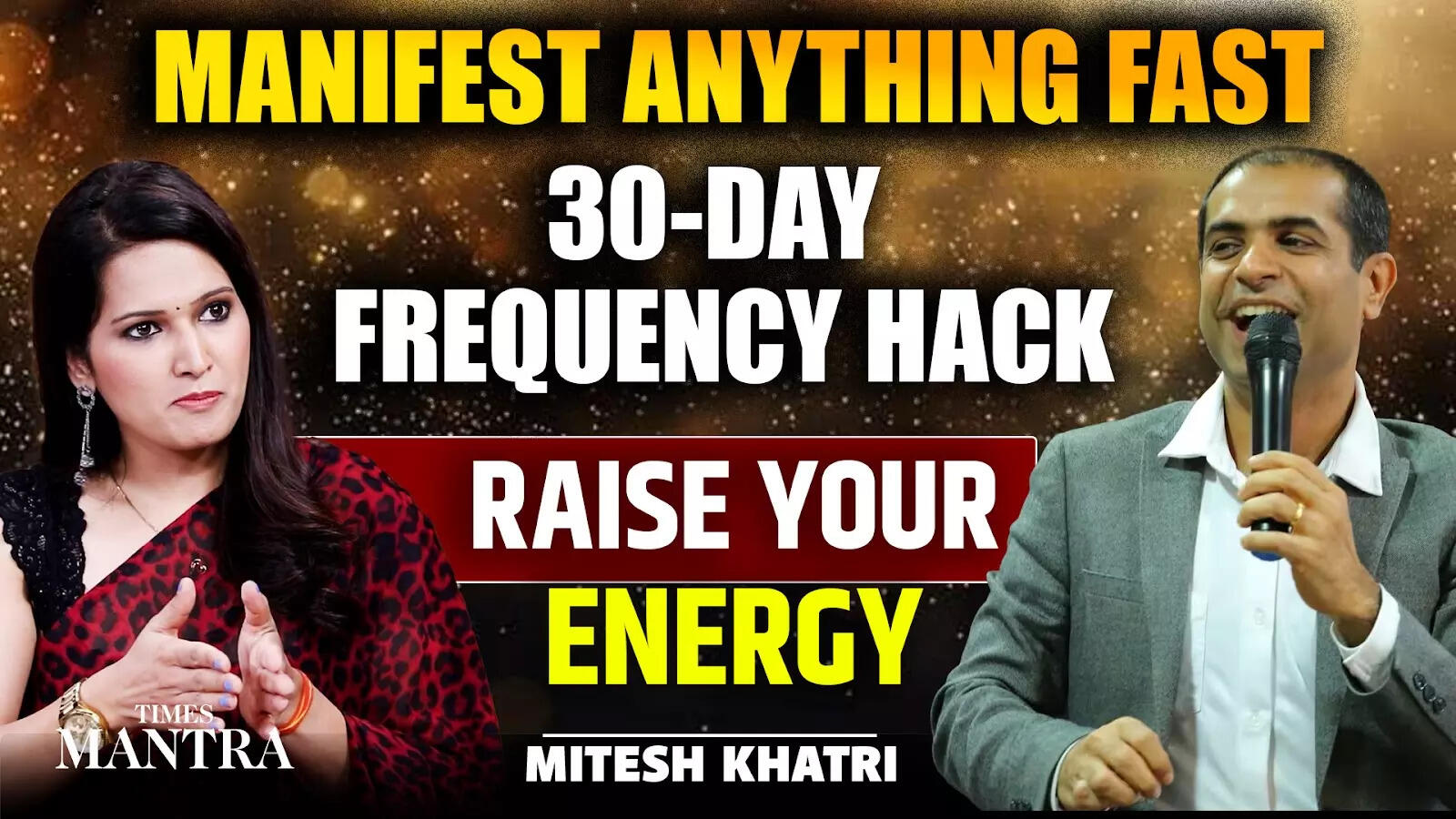 Manifest Anything in 30 Days? Secret Frequency Hack to Raise Your Energy | Mitesh Khatri