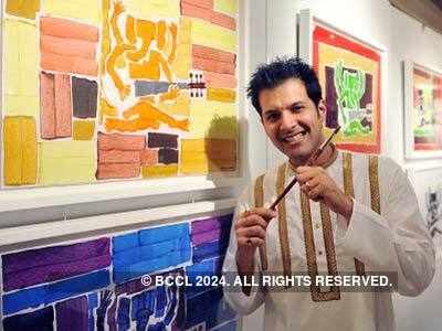 Ayaan Ali's art exhibition