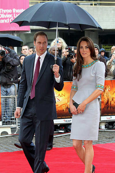 Prince William, Kate's 1st anniv