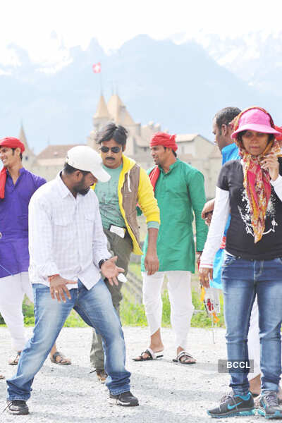 On the Sets: 'Gabbar Singh'