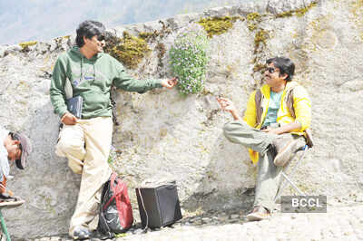 On the Sets: 'Gabbar Singh'