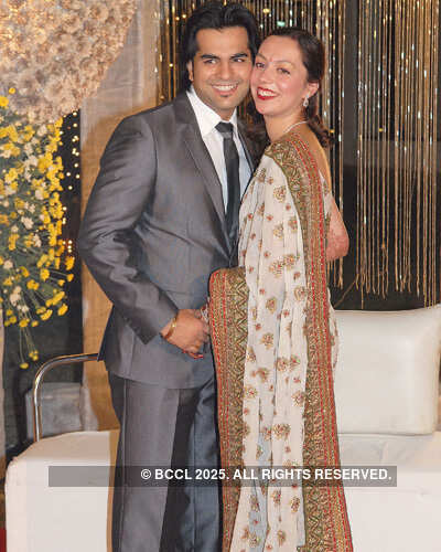 Reception bash of Sephora and Trilochan