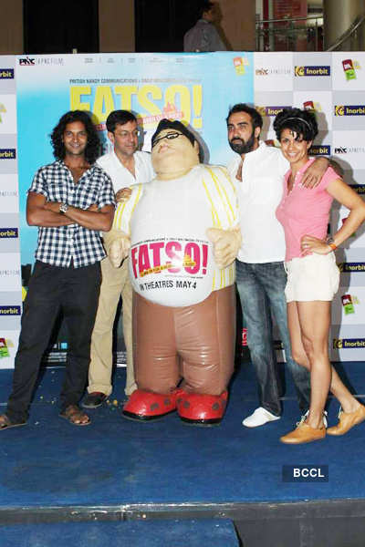 'Fatso' cast @ Inorbit Mall