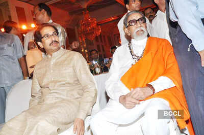 Uddhav & Balasaheb Thackeray