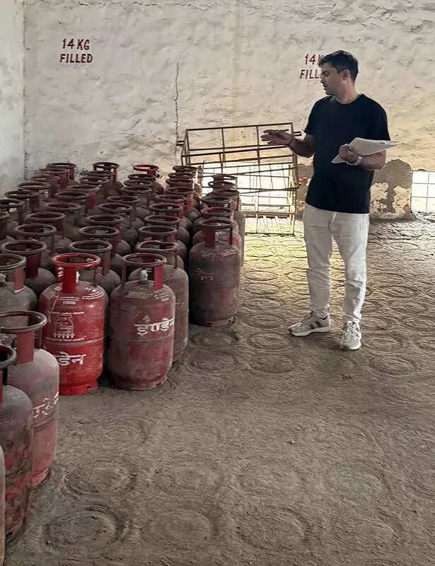 Plaint lines dead, cylinders missing: What raids showed at LPG warehouses in Gurgaon