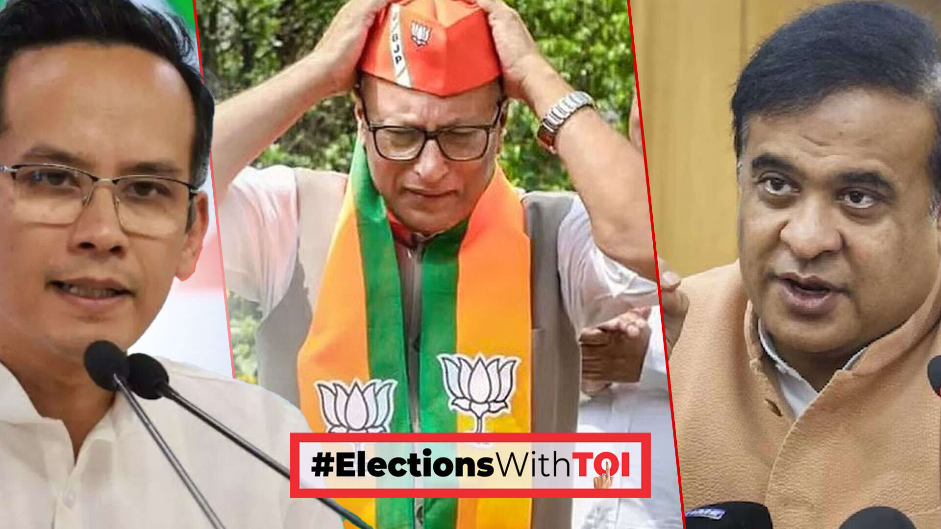 Assam Polls Get Twist As BJP Fields Himanta From Jalukbari, New Entrant Bordoloi From Dispur Seat