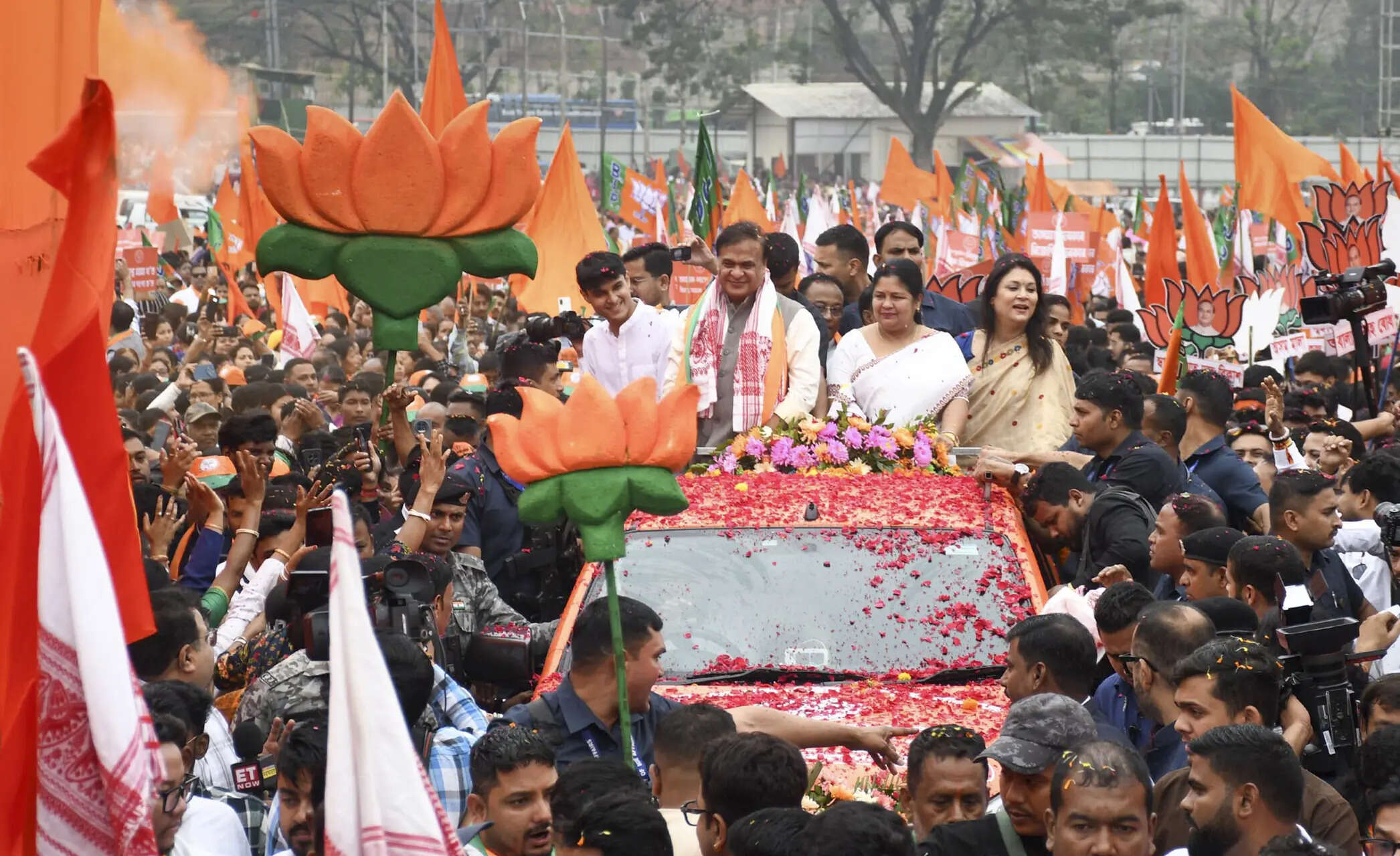 Himanta files nomination, seeks sixth consecutive term as MLA