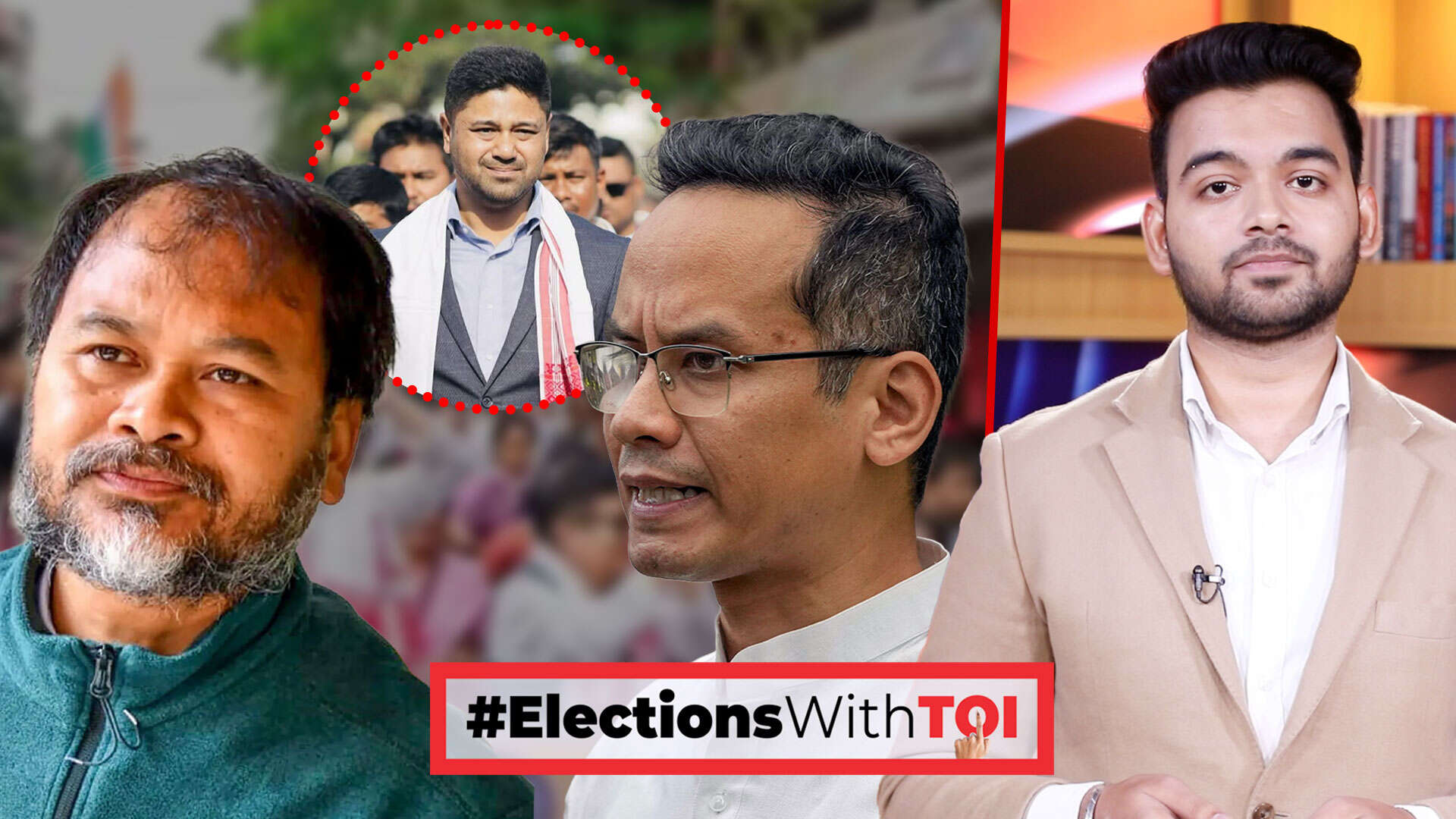 JMM candidates file nominations for 21 Assam seats