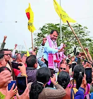 BJP reneges on seat deal with AGP, names face from Sibsagar