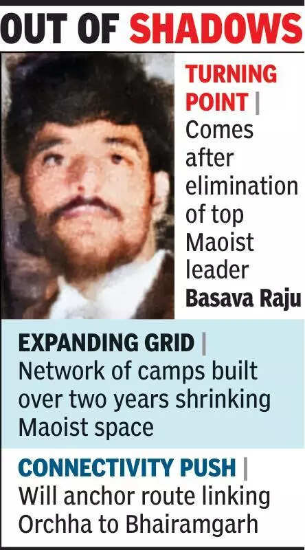 After 8 camps, Abujhmarh begins to open up