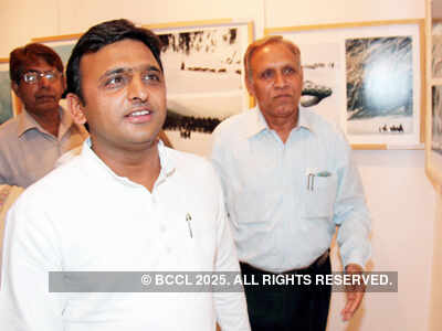 Akhilesh @ Photography exhibition
