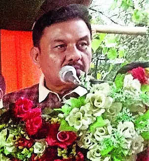 Assam min campaigns for BJP candidate Ashwani in Gauripur