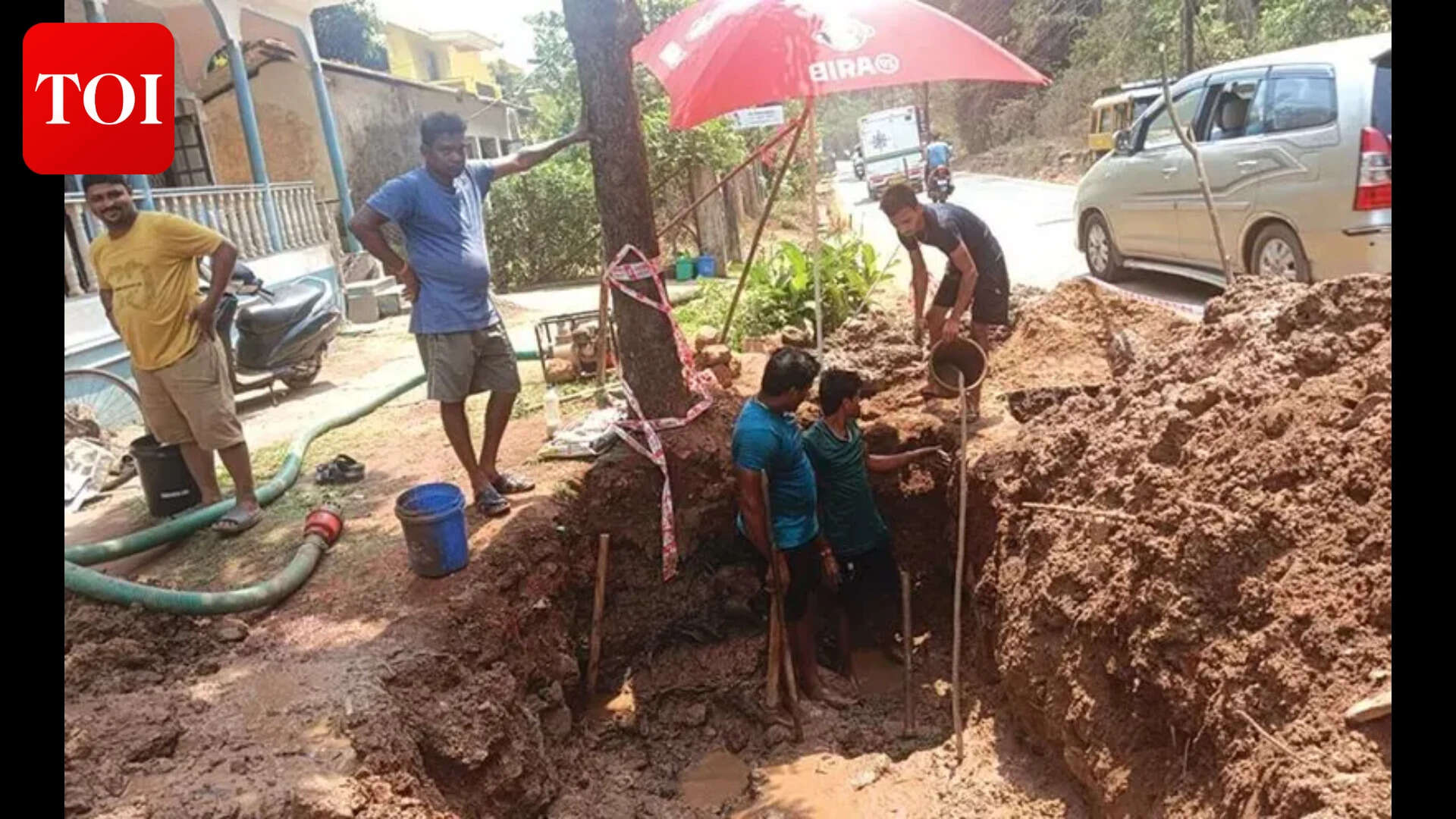 Leaks & bursts leave locals of Canacona struggling for water