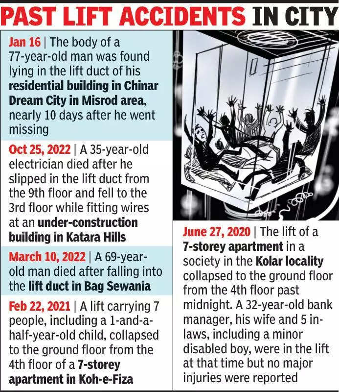 Chinar Dream City lift collapse: 3 face case