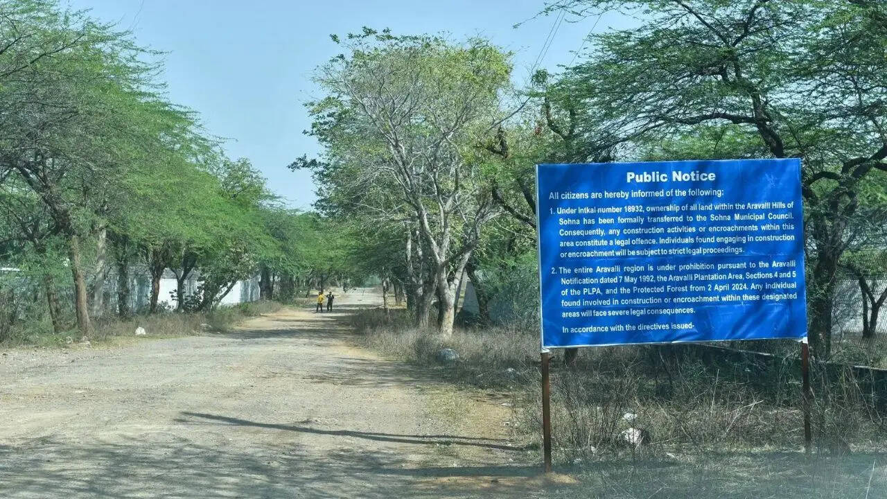 On Aravali slopes, plush farmhouses & pools with a view