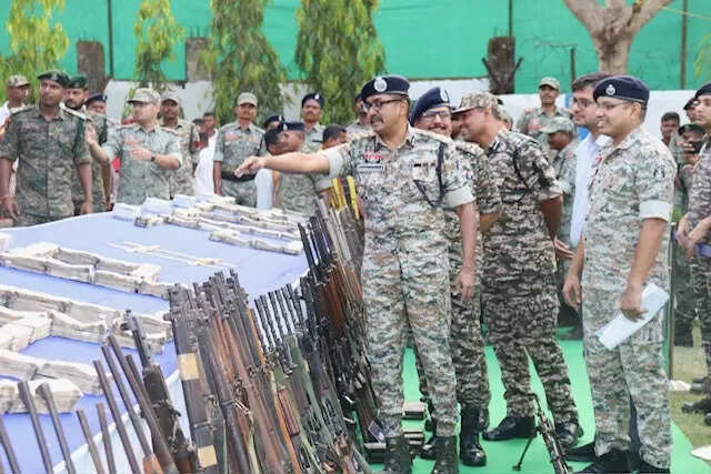 Chhattisgarh: 34 Maoists surrender across Bastar region on deadline day; Huge dump of gold, cash recovered