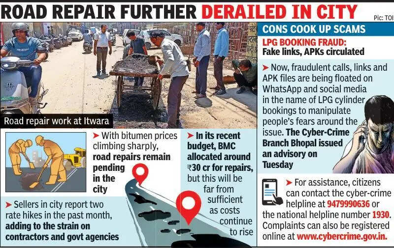 Brace for bumpier roads: Projects hit as bitumen costs rise amid war