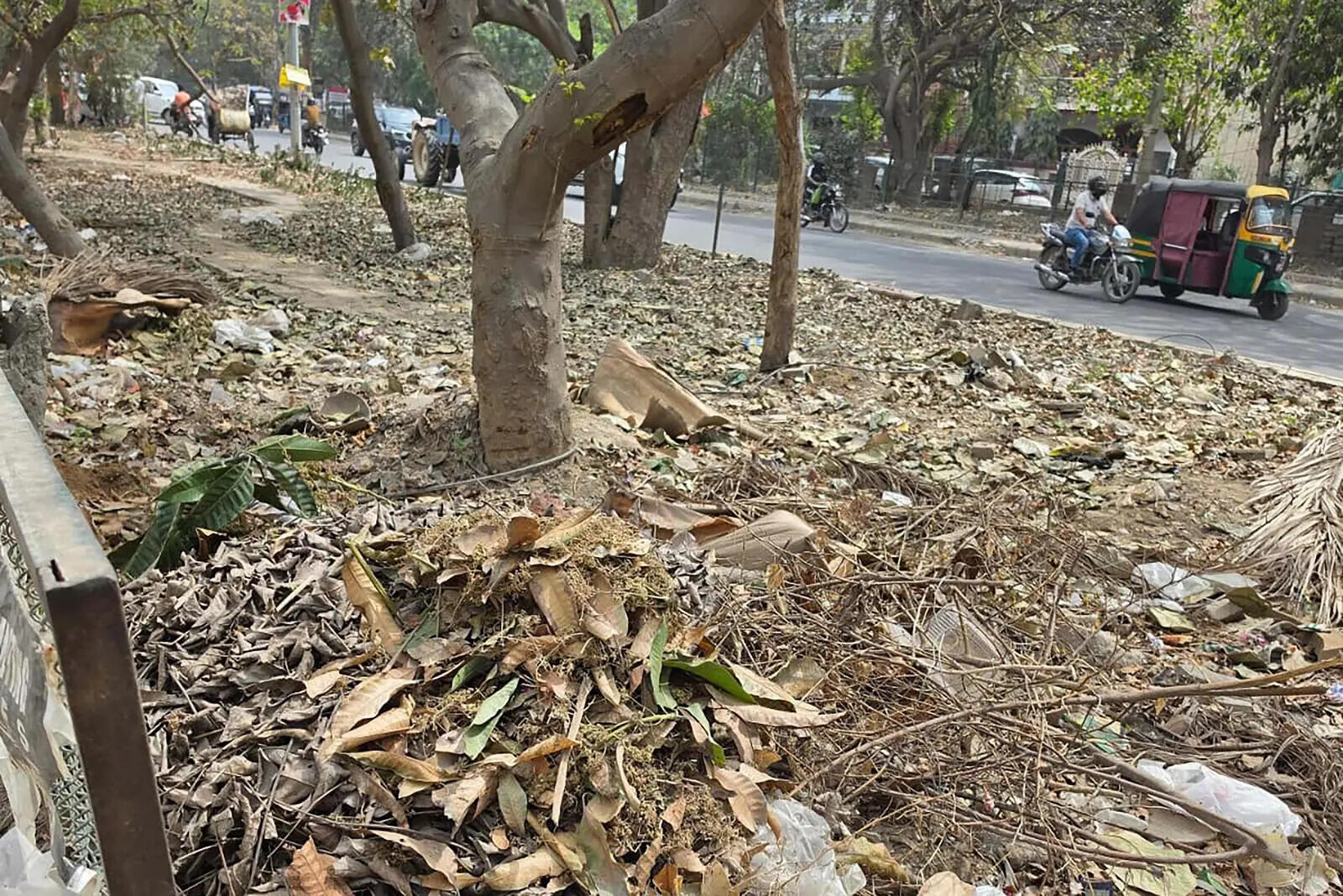 Greenbelt between sectors 9 & 9A in Gurgaon turns dumping ground, residents allege neglect