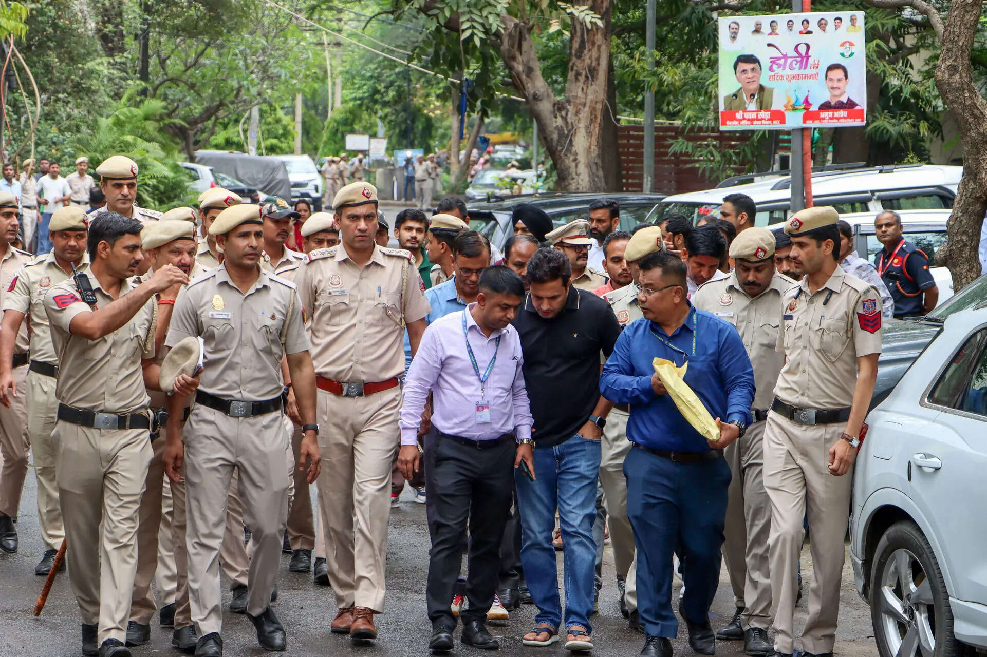 Assam Police search Khera&rsquo;s Delhi home