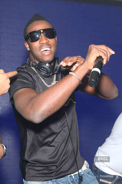 Cricketers @ Kingfisher Livewire bash