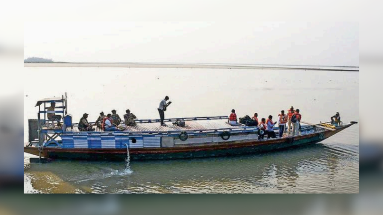 Assam assembly elections: Boats, tractors, treks &mdash; EC reaching every voter