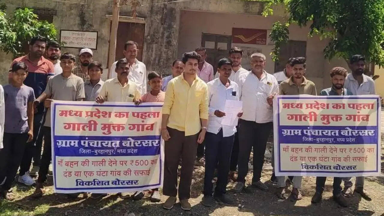 In MP village, swear words invite Rs 500 fine