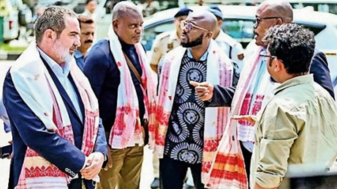 Delegates from 7 nations witness Assam polls, laud meticulous planning