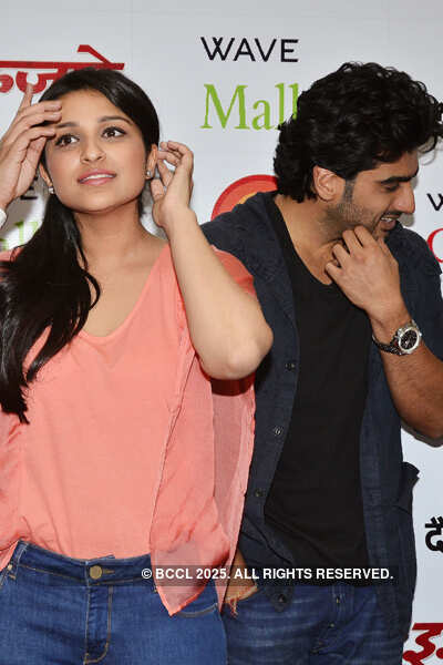Parineeti, Arjun promote 'Ishaqzaade'