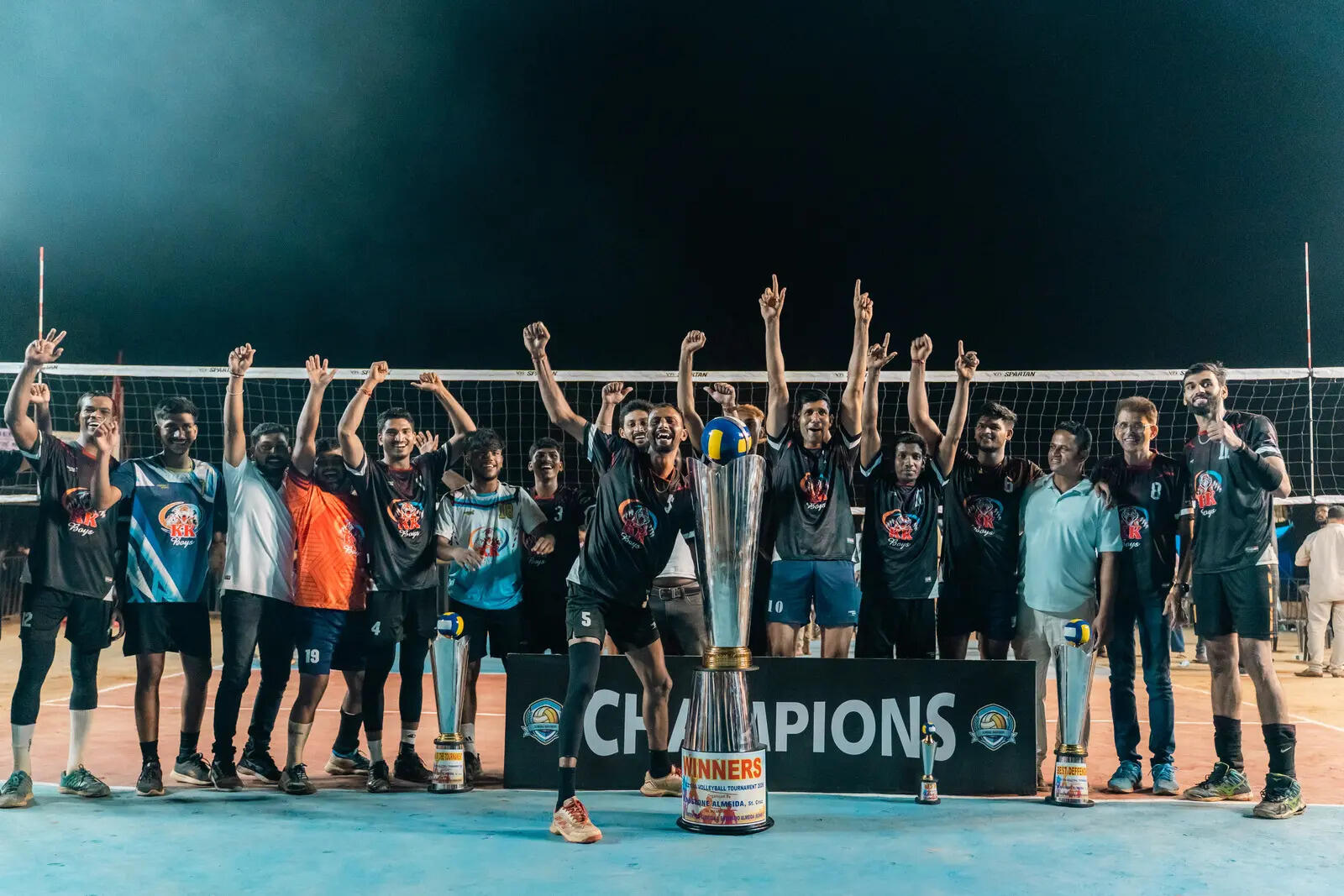 Volleyball: Unstoppable KK Boys demolish Sarvan to emerge champions