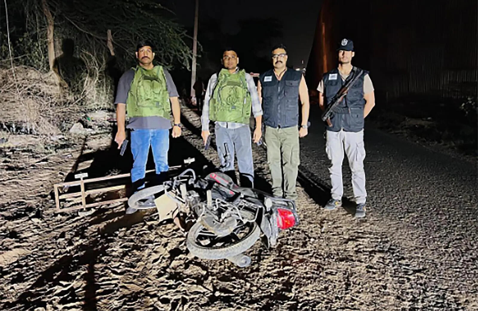 Nandal gang shooter arrested after encounter in Haryana, pistol seized