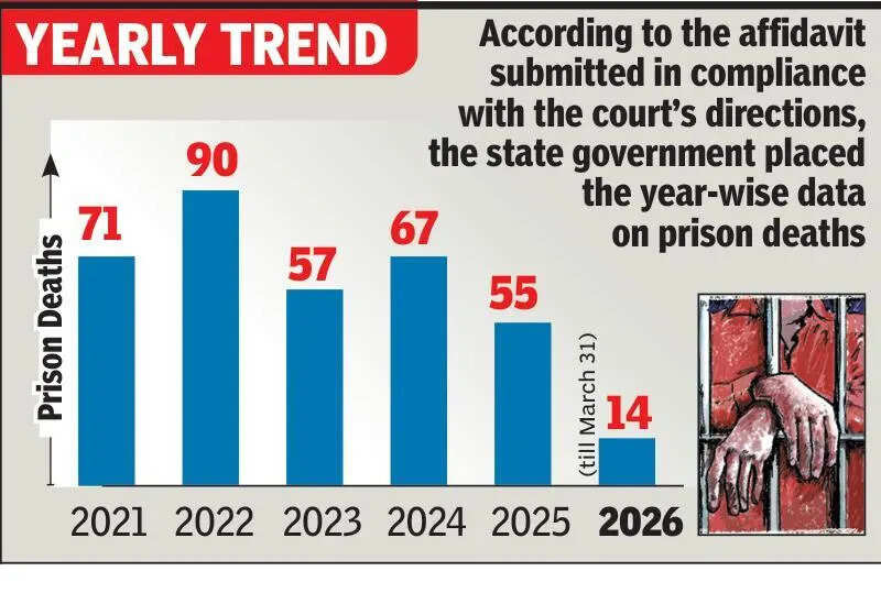 HC told 354 inmate deaths in 5 yrs; state cites recent decline