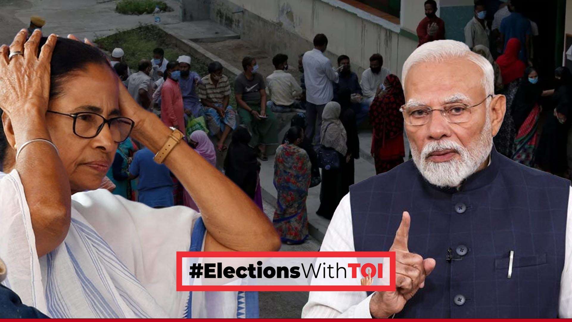 'TMC IS FINISHED': Modi Targets Mamata, As Record Turnout Marks Phase 1 Bengal Polls | Watch