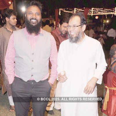 Zuber & Samreen's wedding reception