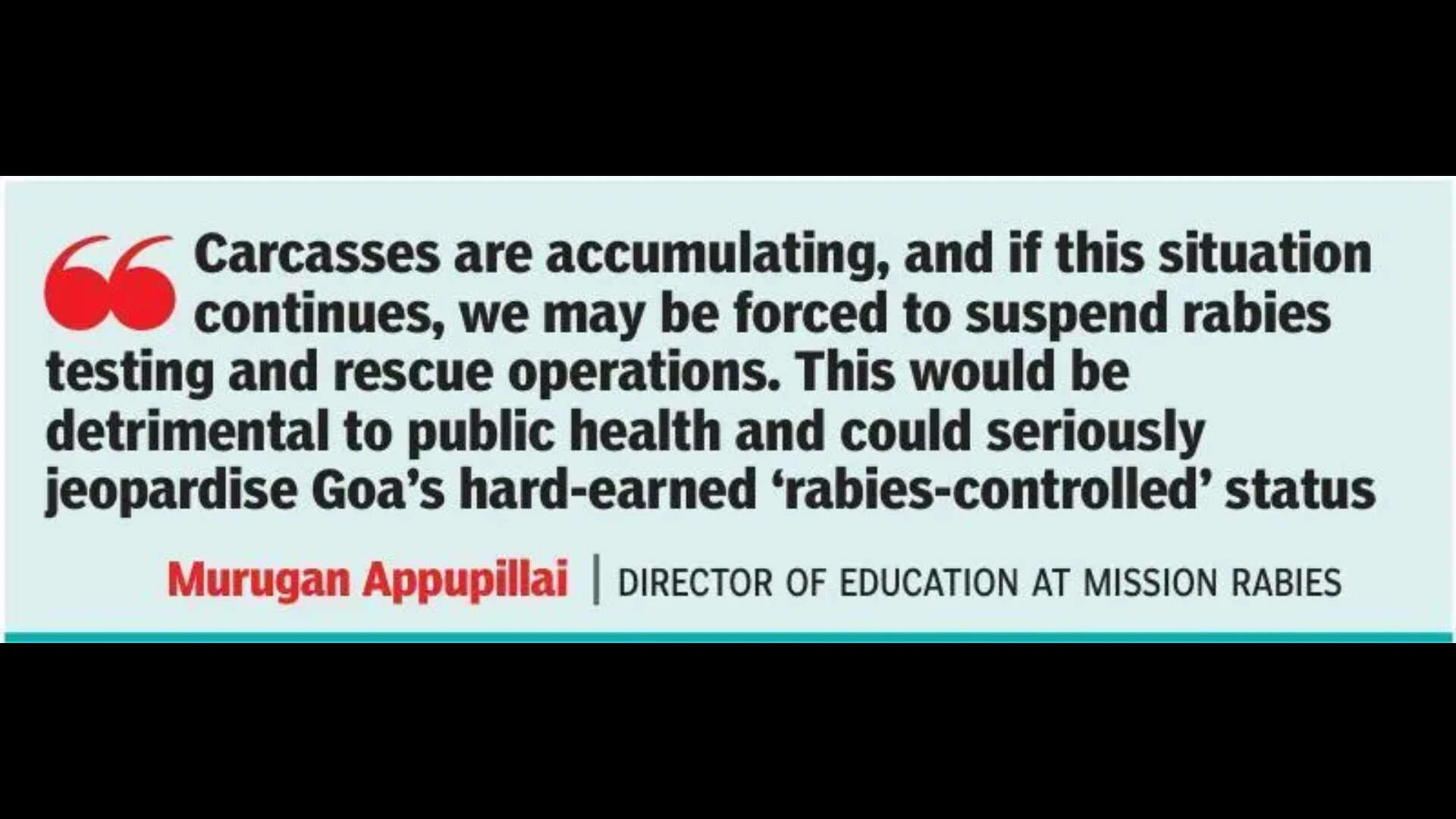 Carcass disposal crisis puts Goa&rsquo;s &lsquo;rabies-controlled&rsquo; status in jeopardy