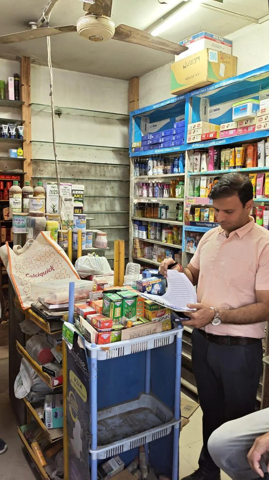 Medical store in Gurgaon raided, MTP kits, syrups seized