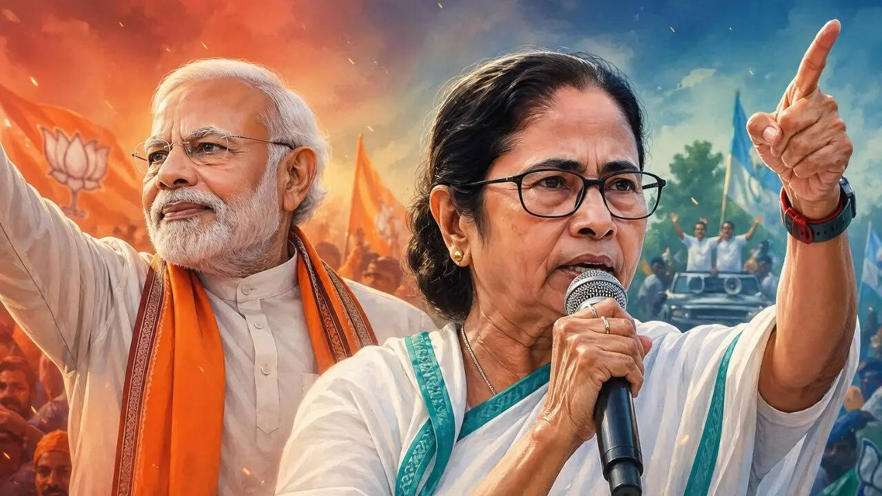 Jhalmuri Jibe, PM Modi's Letter & Mamata&rsquo;s Street Push: Bengal Campaigning Ends With A Bang