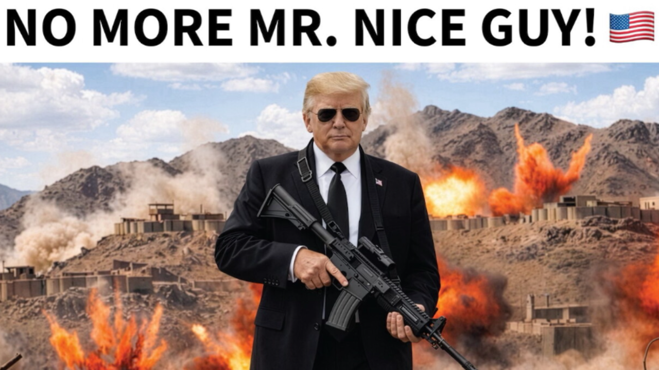 🚫&#55357No More Mr Nice Guy? Trump Warns Iran To 'Get Smart Soon'