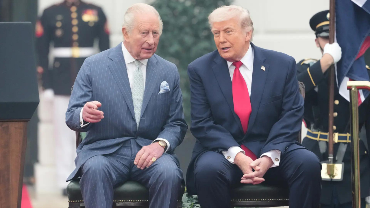 👑&#55357When King Charles Trumped Donald With A 'Historic' Fact Drop