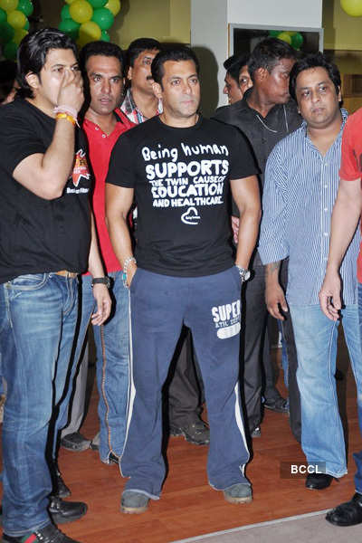 Salman Khan @ Gym launch