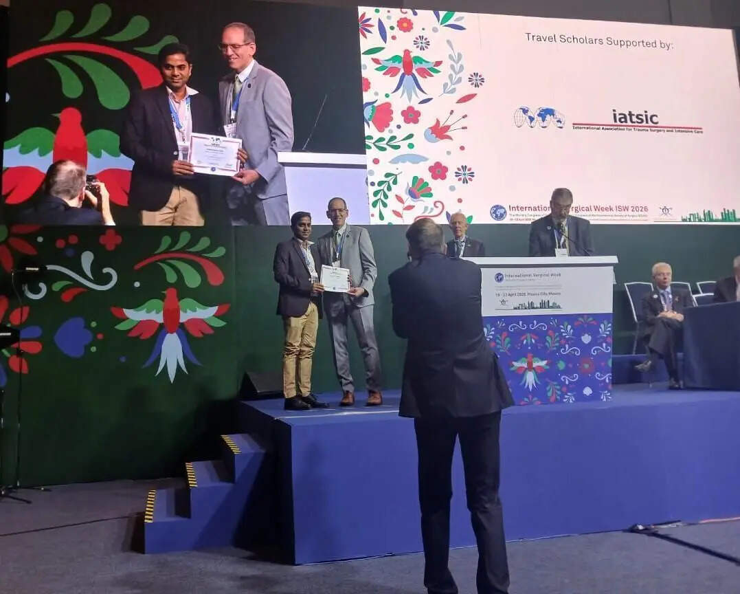 AIIMS Bhopal surgeon wins global trauma surgery honour