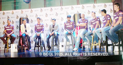 KKR Players @ promotional event