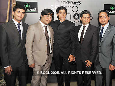 Farhan walks the ramp for Blackberrys