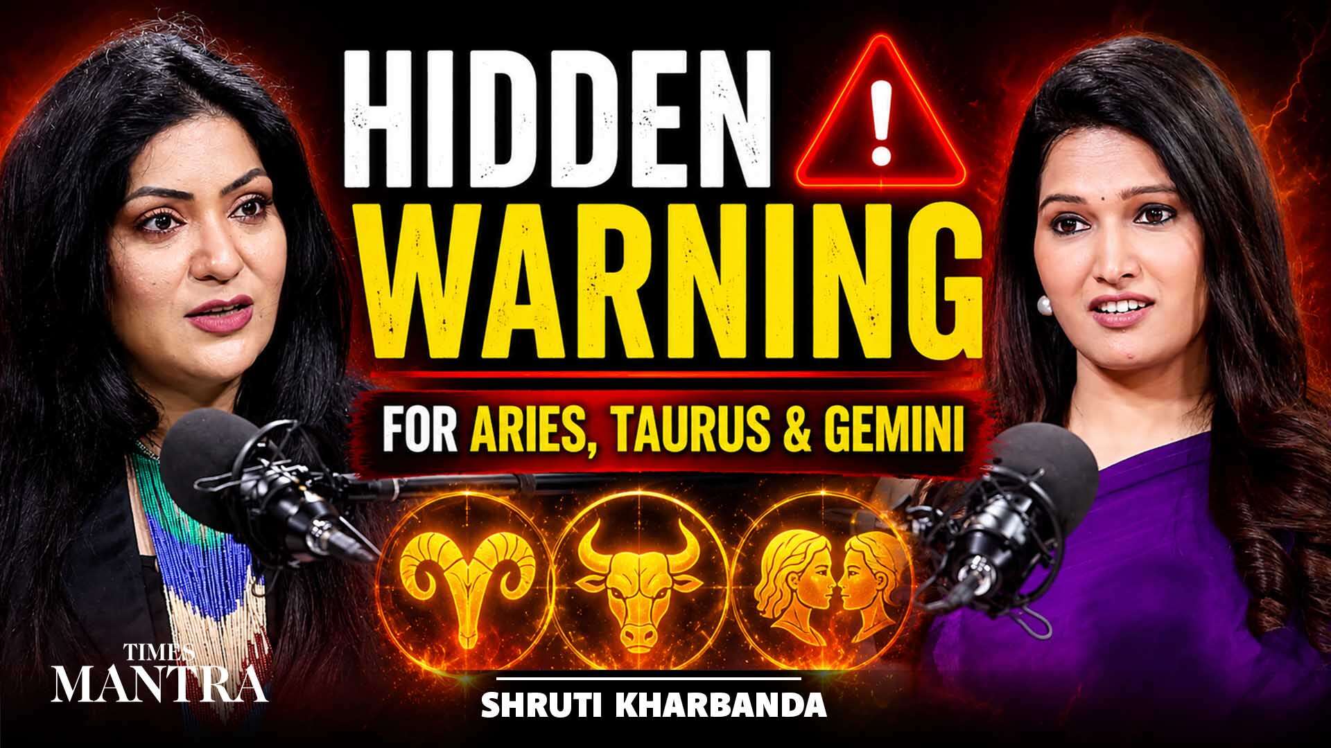 Aries ,Taurus & Gemini : What This Phase May Be Trying to Warn You About | Ft. Shruti Kharbanda