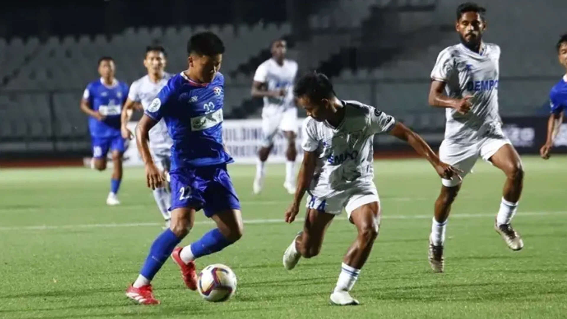 Dempo go down to Chanmari