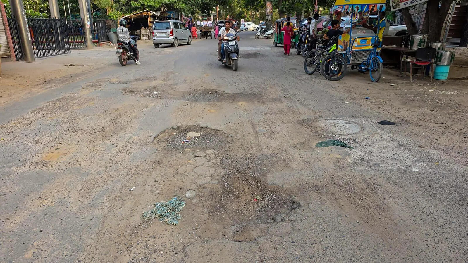 8 months gone, key stretch in Gurgaon dug up for sewer work still not repaired