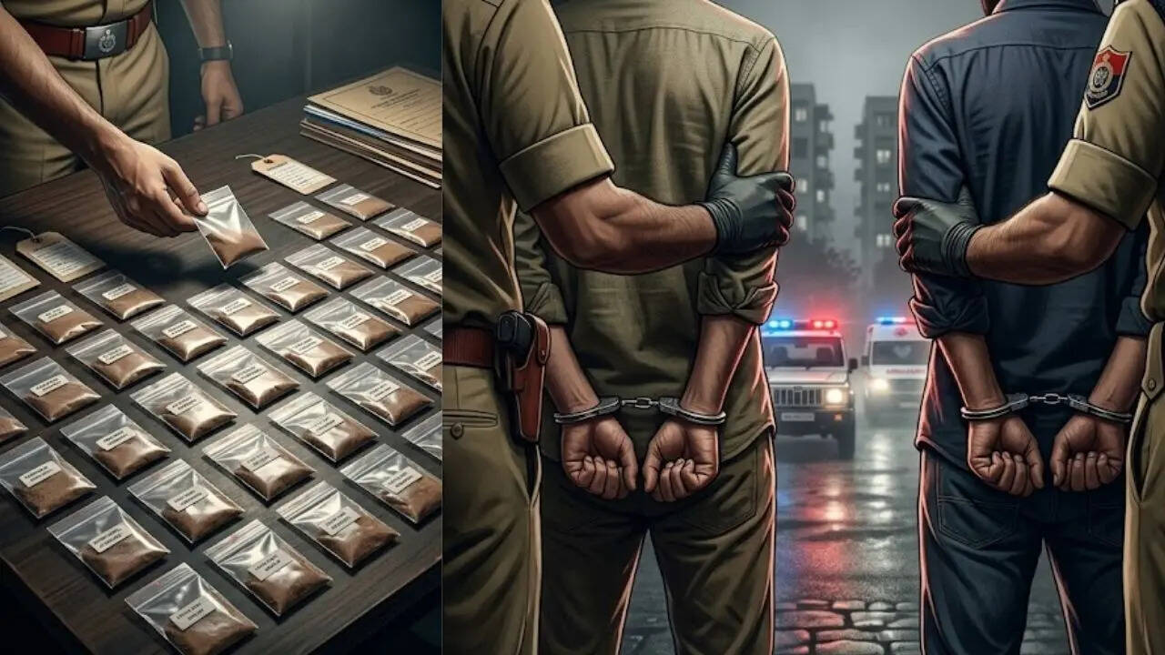 Couple among 5 held with brown sugar worth Rs 3.5 lakh in Jamshedpur