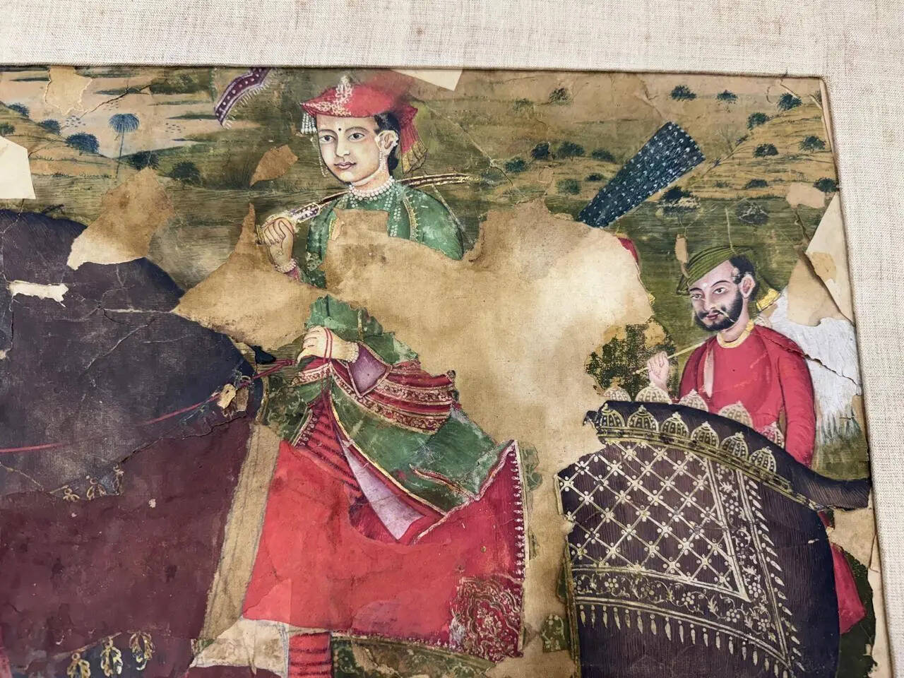Oldest & most authentic portrait of Rani Jhansi celebrating son&rsquo;s adoption turns up in MP archives